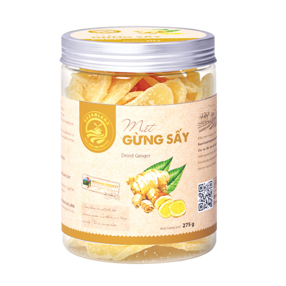 Mứt Gừng Sấy - 275g