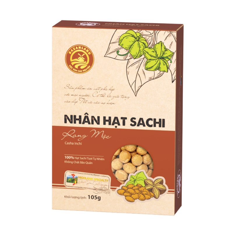 Nhân Hạt Sachi Rang Mộc - 105g