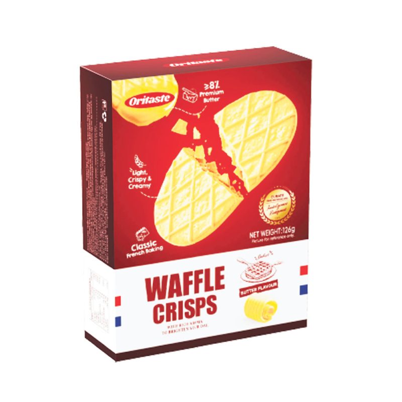 Waffle Crisps Butter Flavour - 126g