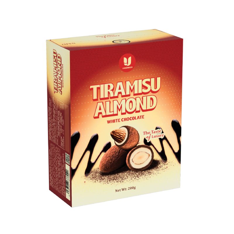 Tiramisu Almond White Chocolate - 200g