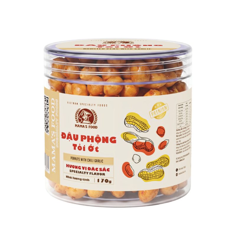 Đậu Phộng Tỏi Ớt - 160g