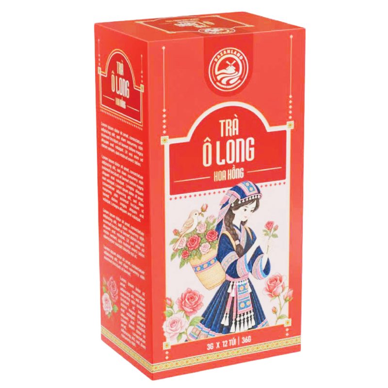 Trà Olong Hoa Hồng (Túi Lọc) - 36g