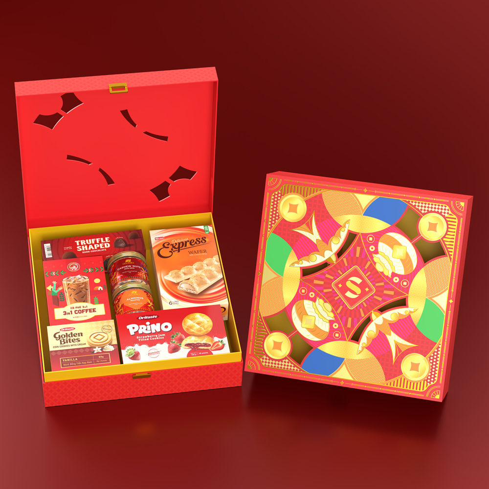 Combo Luckiness Icon M Đỏ